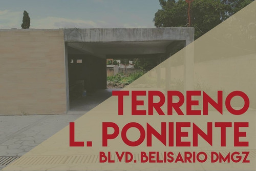 Imagen 1 de 13 de Terreno En Vta. Al Pte De Tuxtla Blvd. Belisario Dmgz