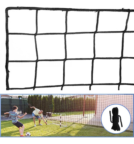 Wiseek Soccer Backstop Net, 10x30ft High Impact Soccer Barri