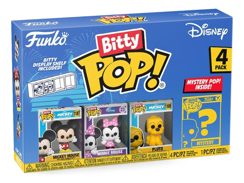 Funko Bitty Pop! Disney 4-pack - Mickey, Minnie, Pluto