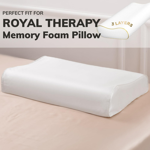 Funda De Almohada De Seda De Morera Para Almohadas Viscoelás