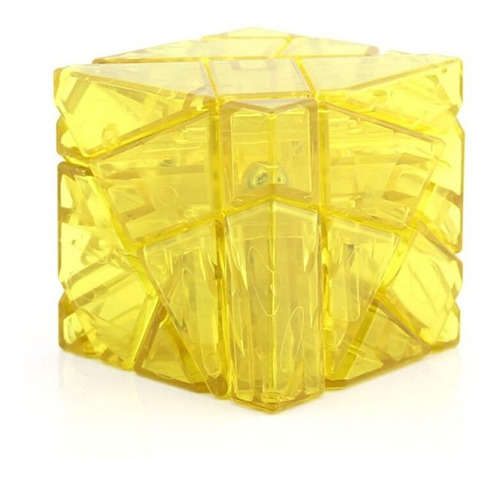 Cubo Rubik Fangcun Ghost 3x3 Amarillo Transparente + Regalo