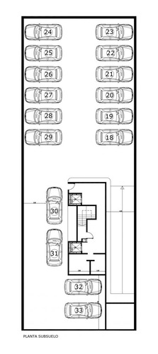 Edificio de 2, 3 y 4 ambientes