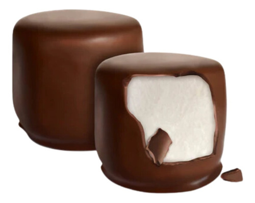 2 Pzas Malvavisco Great Value Con Chocolate Semiamargo 350g