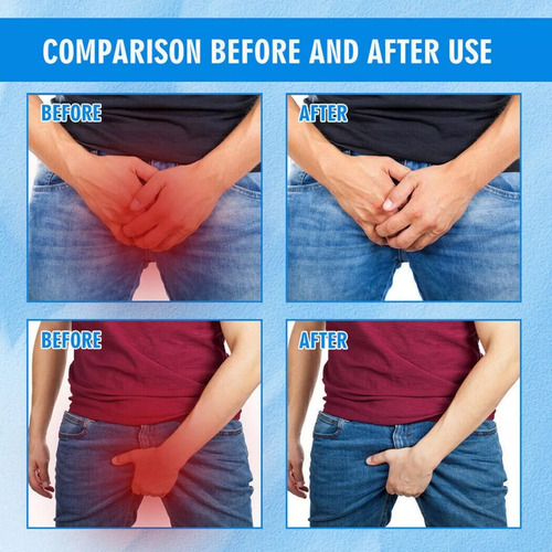 Crema Para La Picazón En Partes Íntimas Masculinas 3pcs