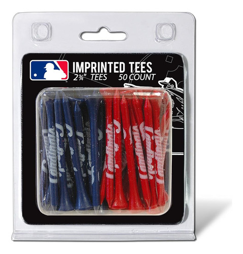 Equipo Golf Mlb St Louis Cardinals Pack De 50 Tees Golf 2-3/