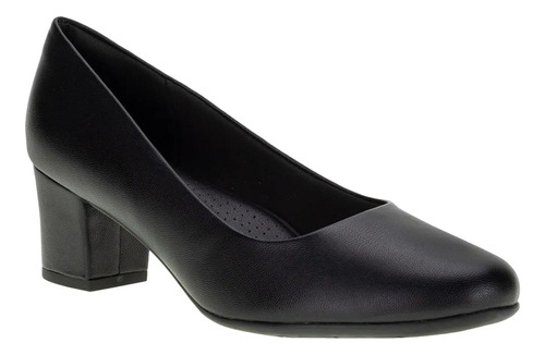 Sapato Feminino Piccadilly S/ Grosso Conforto 110072 Preto