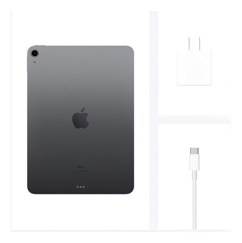 iPad Air 4th generation 2020 A2316 10.9" 64GB gris espacial 4GB de memoria RAM - Excelente (Reacondicionado)