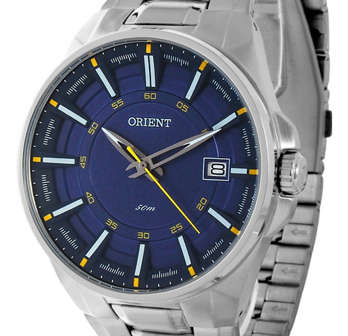 Relógio Orient Masculino Mbss1313 Dysx Azul Oferta