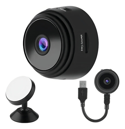 Mini Camera A9 Battery Wifi Segurança Discreta Espiã Noturna