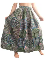 Comprar Polleras Faldas Hindú T. Unico. Importadas Para  S A Xl