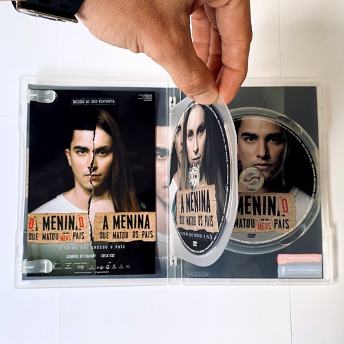 Imagem 4 de 4 de Dvd O Menino Que Matou Meus Pais, A Menina Que Matou Os Pais