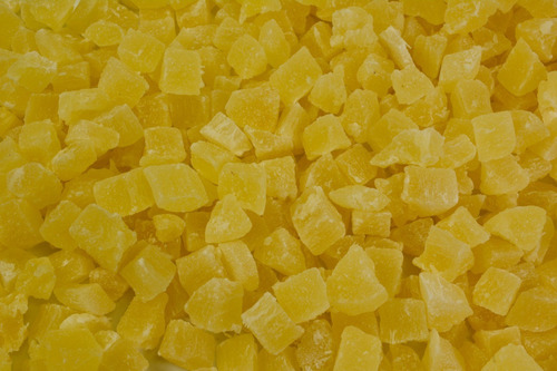 Imagen 3 de 7 de Piña Cubos Deshidratada 1kg