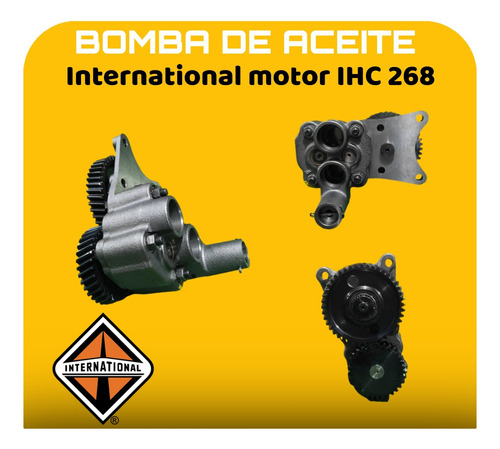 Bomba De Aceite International Ihc 268 