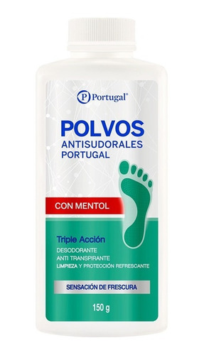 Polvos Antisudorales Mentolados 150 G.