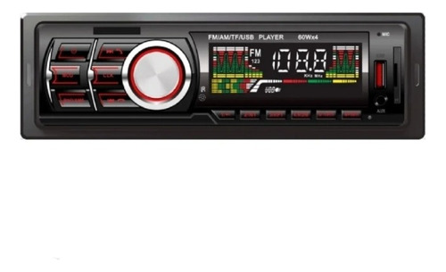 Estereo Auto Frente Fijo Bluetooth Usb Fm Mp3 Tarj Memoria