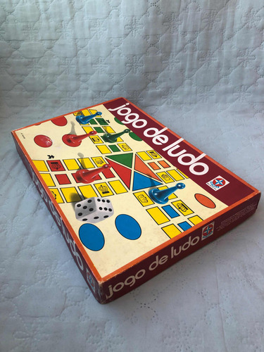 Jogo De Ludo Estrela Completo Antigo E Raro