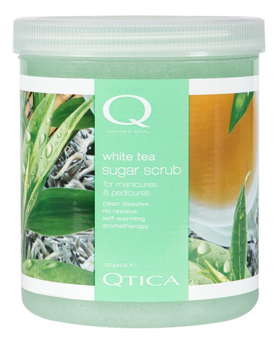 Qtica Smart Spa Sugar Scrub (te Blanco, 44 Onzas)