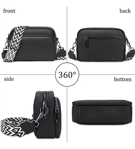 Bolso Bandolera De Moda Para Mujer Con Correa Ancha