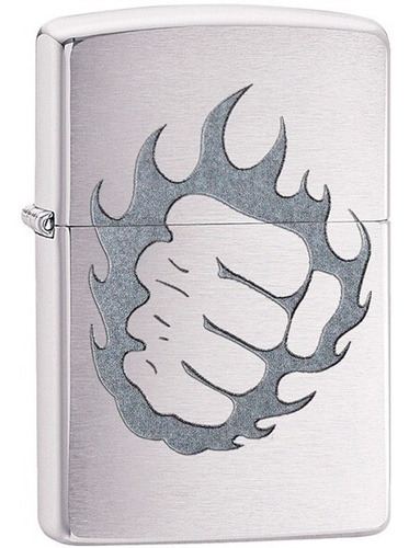 Encendedor Zippo Puño Y Fuego 29428