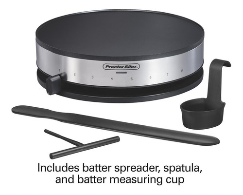 Creepera Electrica Proctor Silex Antiadherente 120 V Color Plateado