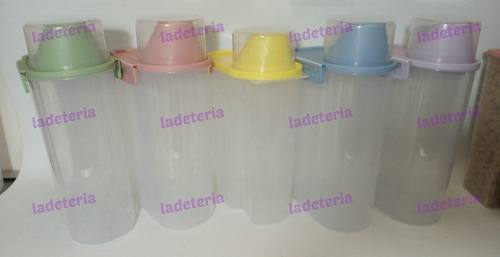 Dispensador Cereal Granos Organizador Hermetico X 4