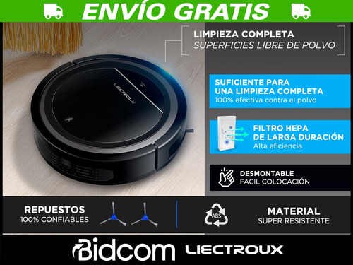 Repuestos Aspiradora Robot Liectroux Zm-002 Set Alta Calidad