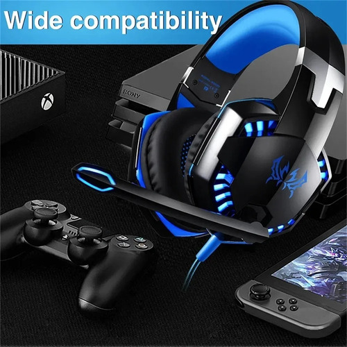 G2000 Wireless 5.0 Com Microfone, Fones Ouvido Estéreo Pa Preto