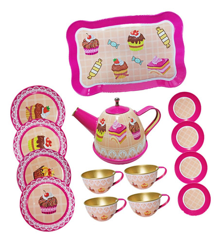 Juego De Té De, Bandeja De Tazas De Tetera, Juego De Rol,