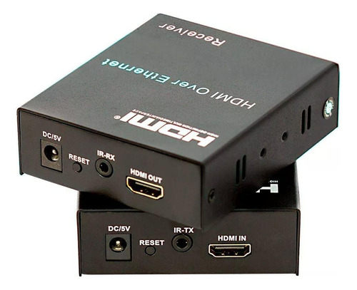 Extensor Hdmi Via Cabo De Rede 120 Metros