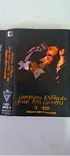 Cassette  De Grandes Exitos De Juan Luis Guerra Y Los 4- 40