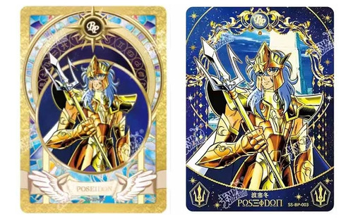 Saint Seiya, Tarjetas Coleccionables,