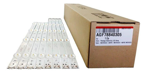 Kit Barras Led LG 49uj6300 49lj5500 49lj5550 Barramento Novo