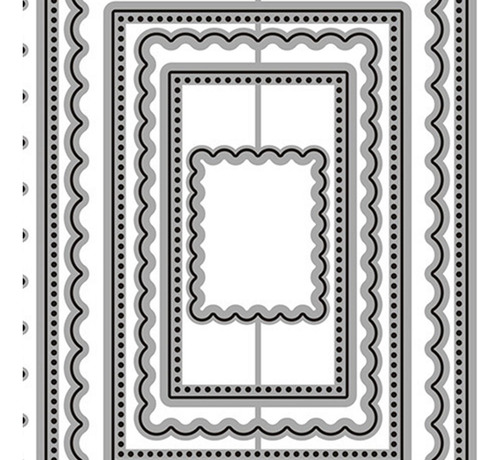 De Los Troqueles De Corte De Metal Troquelan La Decoración