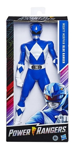 Muñeco De Juguete Power Ranger Azul Original Hasbro P/ Niños