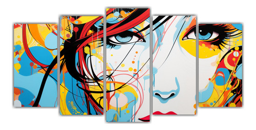 200x100cm Cuadros De Alta Resolución Fusionando Arte Pop Y