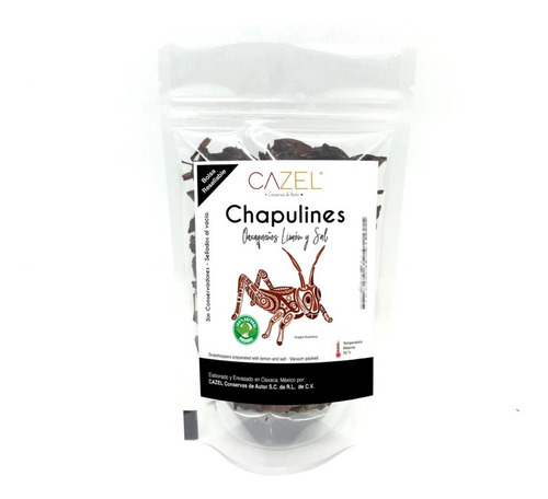 Imagen 1 de 3 de Chapulines Oaxaqueños 1kg Varios Preparados + Envío Gratis