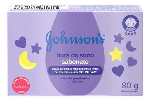 Jabón Cremoso Johnson's Baby Antes De Dormir X 80 G