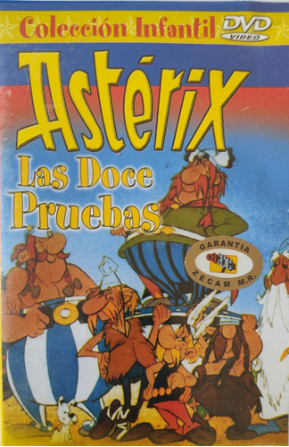 Película Dvd Asterix Las Doce Pruebas 
