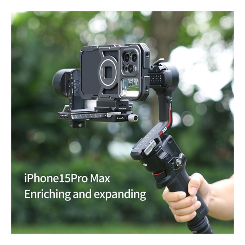 Vrig Iphone15 Promax All Metal Mobile Mobile Rabbit Cage Y
