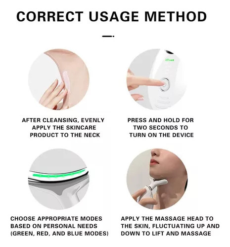 Dispositivo De Estiramiento Facial Con Microcorriente Usb U