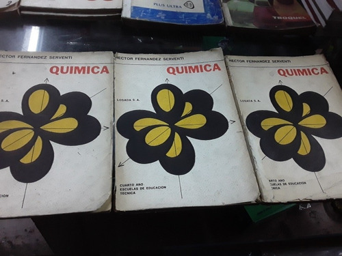 Química 4 Año Escuelas Técnicas Fernández Serventi Lote X 3