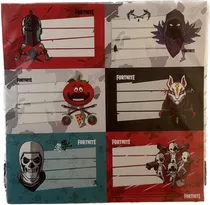 Comprar Etiquetas Mooving Escolares Fortnite Videojuegos