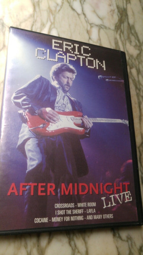 Dvd After Midnight Eric Clapton Live. Centro Caba.