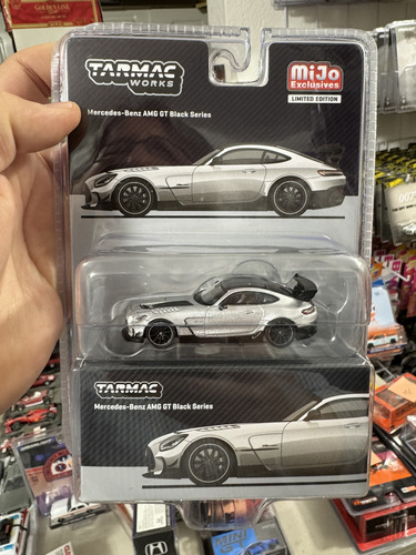 Tarmac Global64 Mercedes - Benz Amg Black Series Mijo Ex. Color Plateado