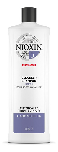 Nioxin System 5 Cleanser - Shampoo 1000ml