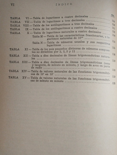 Tablas De Logaritmos A Cinco Decimales, J. Hoüel (Usado)