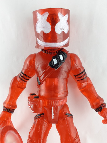 Figura Juguete Dj Marshmello Fortnite Rojo Con Luz 23cm Gd