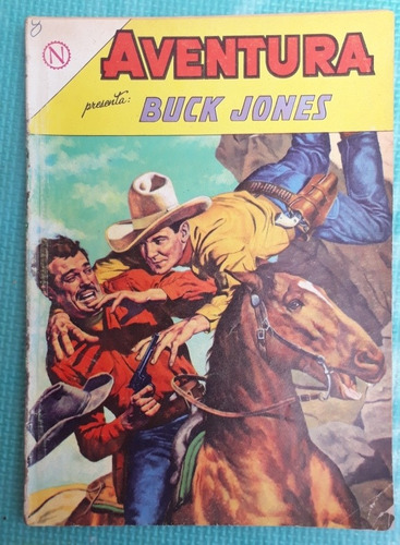 Comic Aventura Presenta: Buckjones/ N°332/ Novaro/ 1964.