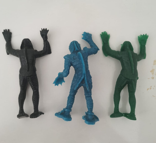 Figuras Del Monstruo De La Laguna Negra Bootleg (lote De 3) (Usado)