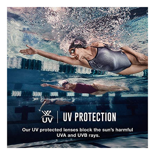 Lentes De Natación Unisex Speedo Plateado1